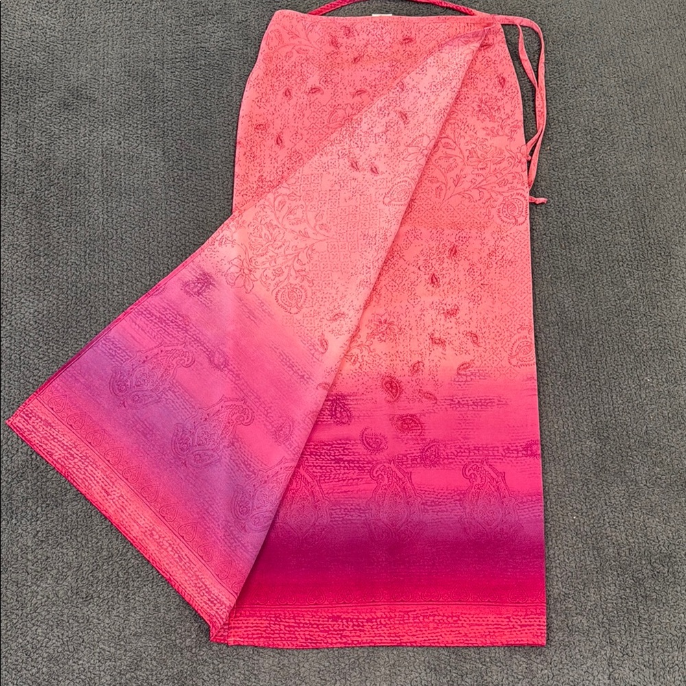Jonathan Martin Pink and Purple Sarong Swimwear